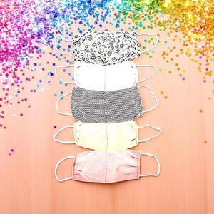 TO THE MARKET Face Masks Bundle of 5 New In Package MSRP $50
